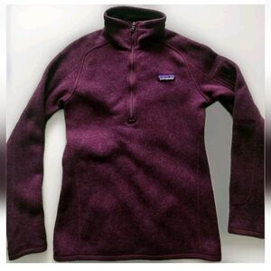 Patagonia Women's Half-Zip Fleece Pullover - Deep Plum